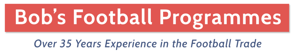 Bob's Football Programmes | Buy Football Programmes