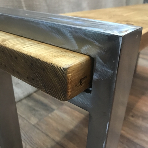 Industrial scaffold board bench