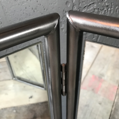 Upcycled dressing table triple mirror