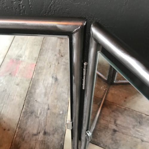 Upcycled dressing table triple mirror