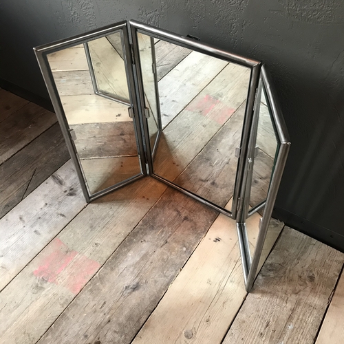 Upcycled dressing table triple mirror