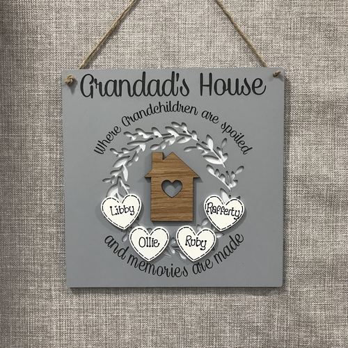 Nana’s House plaque