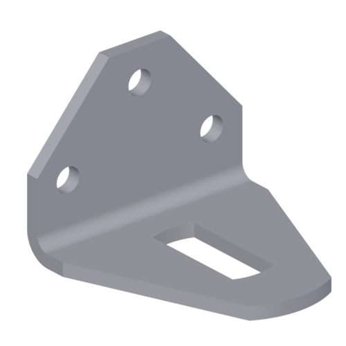 SA342 - 90&deg; Joist Support 3 Hole Bracket