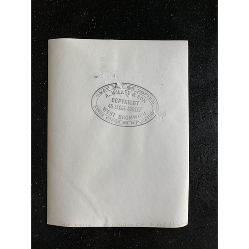 Dave Walsh - West Bromwich Albion