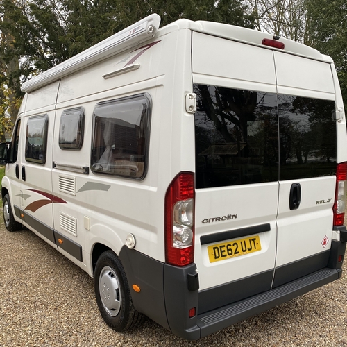 2012 (62)reg Citroen Relay 2.2 HDi Camper Van 2 Berth Excellent Specification