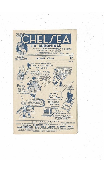 More Football Programmes listed today