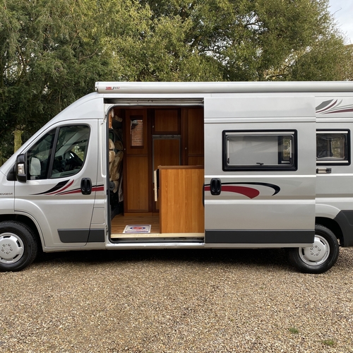 2007 Peugeot Boxer 2.2 HDi LWB Camper Van 2 Berth Silver Rear Lounge