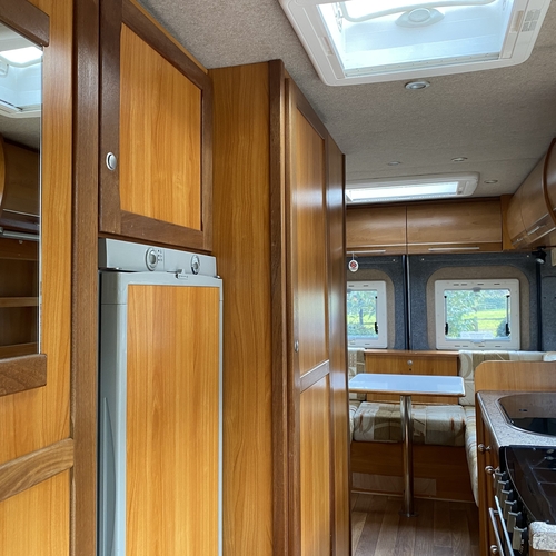 2007 Peugeot Boxer 2.2 HDi LWB Camper Van 2 Berth Silver Rear Lounge