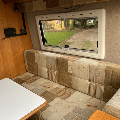 2007 Peugeot Boxer 2.2 HDi LWB Camper Van 2 Berth Silver Rear Lounge