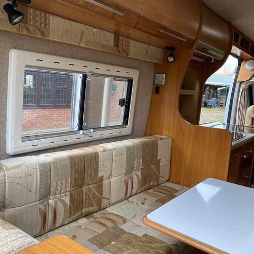 2007 Peugeot Boxer 2.2 HDi LWB Camper Van 2 Berth Silver Rear Lounge