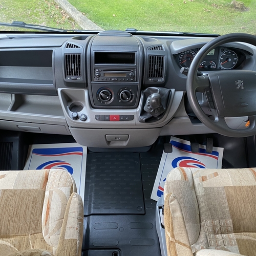 2007 Peugeot Boxer 2.2 HDi LWB Camper Van 2 Berth Silver Rear Lounge