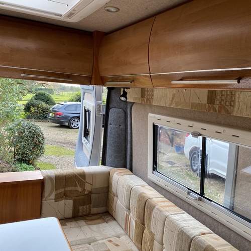 2007 Peugeot Boxer 2.2 HDi LWB Camper Van 2 Berth Silver Rear Lounge