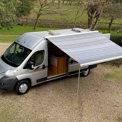 2007 Peugeot Boxer 2.2 HDi LWB Camper Van 2 Berth Silver Rear Lounge