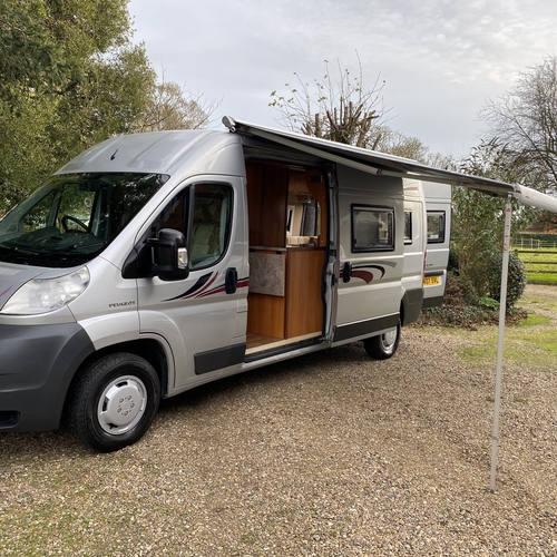 2007 Peugeot Boxer 2.2 HDi LWB Camper Van 2 Berth Silver Rear Lounge