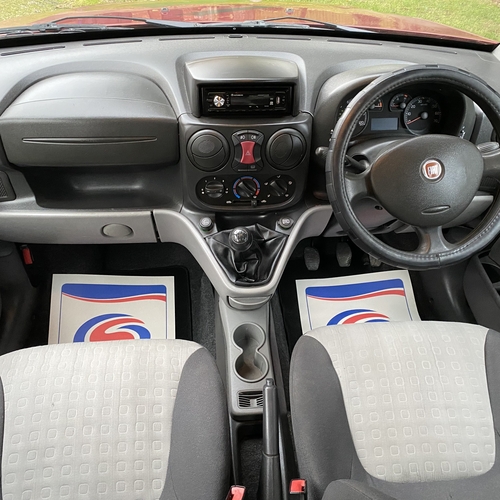 2007 (57)reg Fiat Doblo 1.9 M-Jet Micro Camper Van 2 Berth Red Metallic