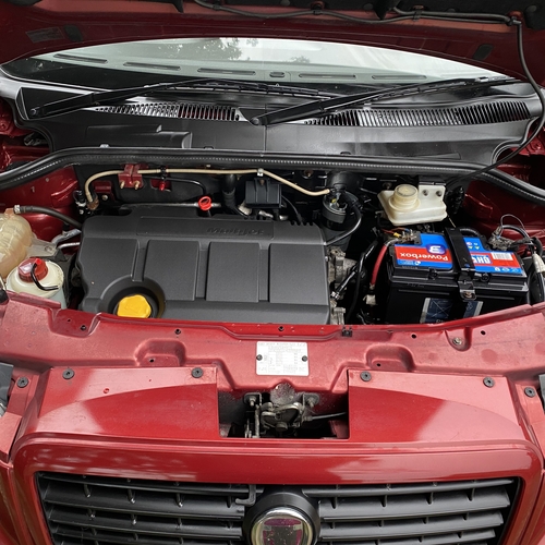 2007 (57)reg Fiat Doblo 1.9 M-Jet Micro Camper Van 2 Berth Red Metallic