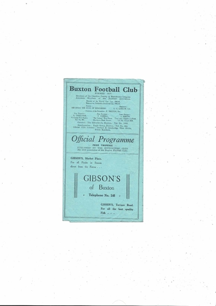 Many more Football Programmes listed today