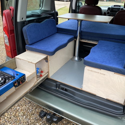 2009 (59)reg Citroen Berlingo Multispace VTR HDi Camper Day Van Amdro 2 Berth