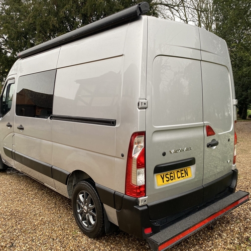 2011 (61)reg Vauxhall Movano 2.3 CDTi Camper Van 2 Berth Fixed Bed