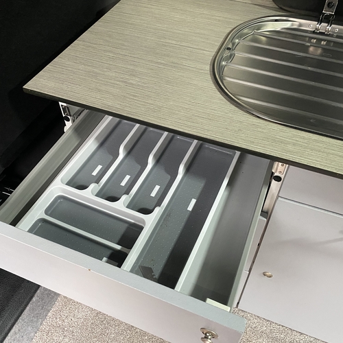 2011 (61)reg Vauxhall Movano 2.3 CDTi Camper Van 2 Berth Fixed Bed