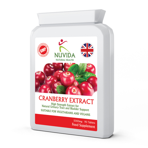Cranberry Extract 5000mg - 90 Tablets