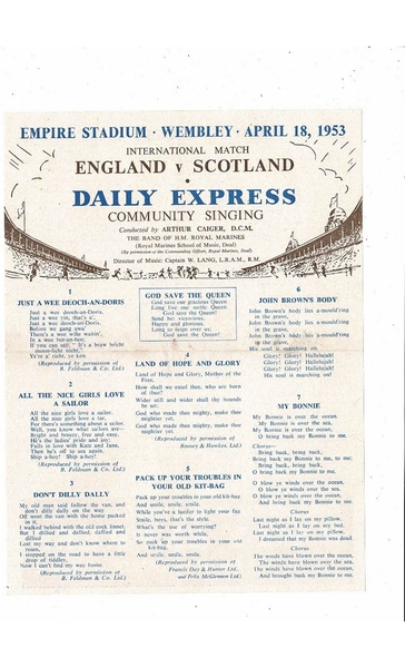 Latest Football Programmes Listed today