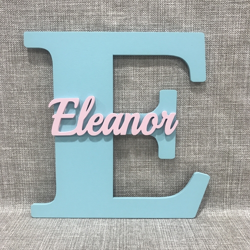 Monogram door signs