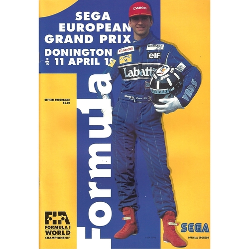 Grand Prix/Formula One Motor Racing Programmes
