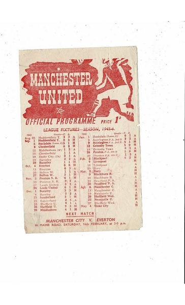 More Football Programmes listed today
