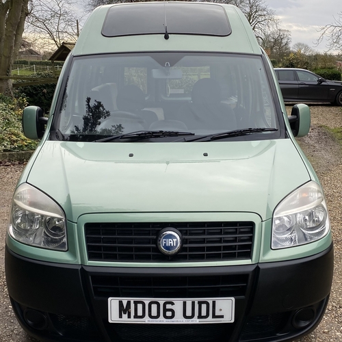 2006 Fiat Doblo 1.4 Petrol Camper Van 2 Berth 45500 Miles Gorgeous Colour!