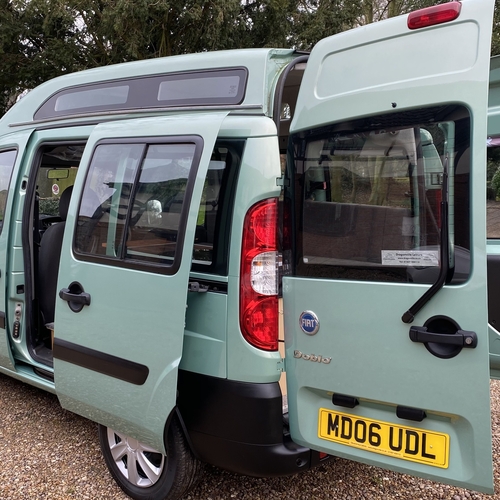 2006 Fiat Doblo 1.4 Petrol Camper Van 2 Berth 45500 Miles Gorgeous Colour!