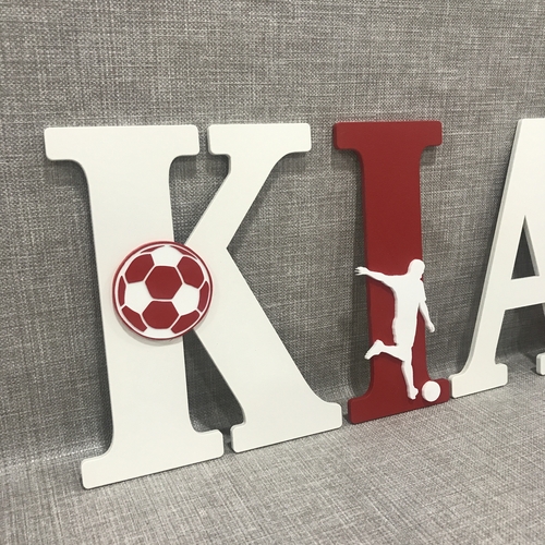 FOOTBALL THEME letters