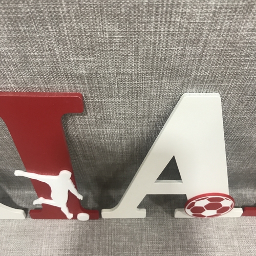 FOOTBALL THEME letters