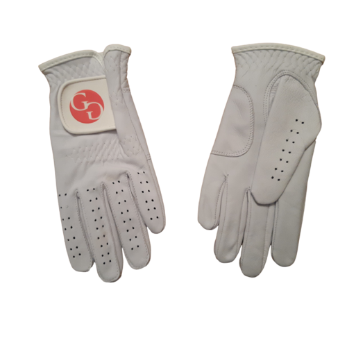 Pack of 3 - Ladies Full Soft Cabretta Leather Golf Gloves - Left Hand (For a right handed golfer)
