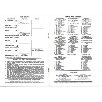1969 Rugby League Invitation Sevens Programme