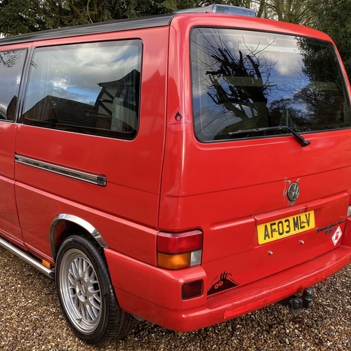 2003 VW Transporter T4 2.5 TDi LWB 2 Berth Camper Van ONLY £9995