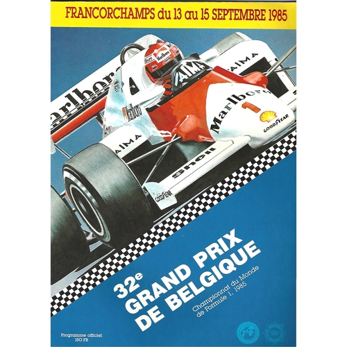 Grand Prix/Formula One Motor Racing Programmes