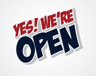 Once Again..... We're Still Open