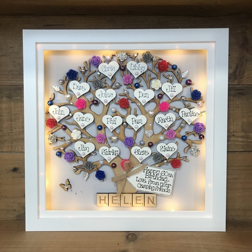 LED XL “ Happy Birthday “ frame