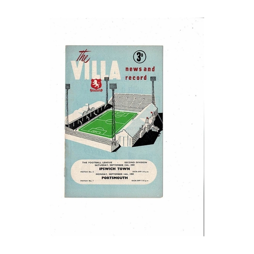 Portsmouth Away Football Programmes