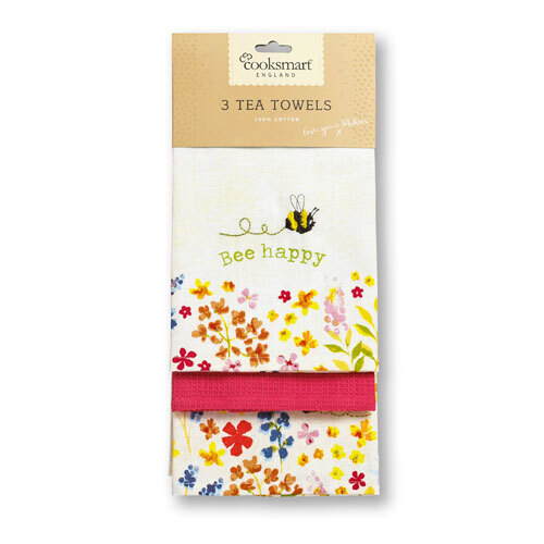 Bee Happy Cotton Apron