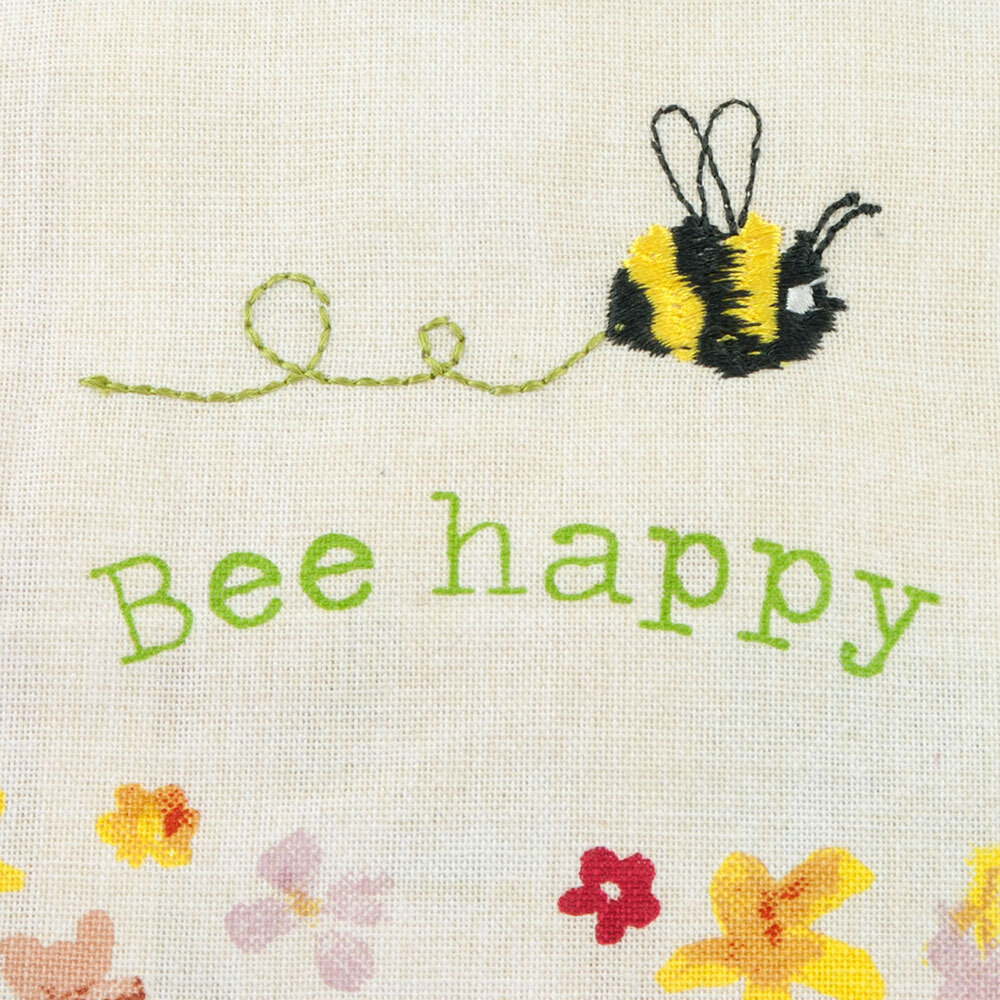 Bee Happy Cotton Apron
