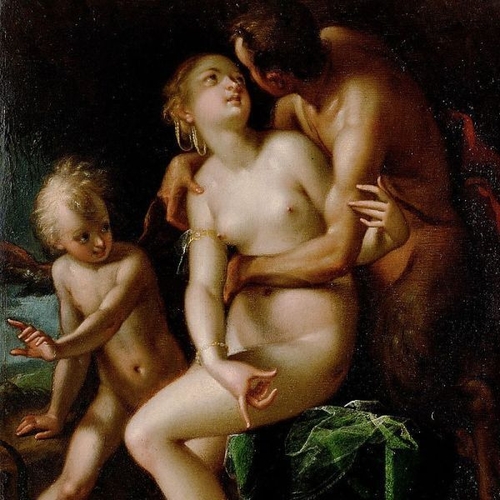Jupiter, Antiope and Cupid
