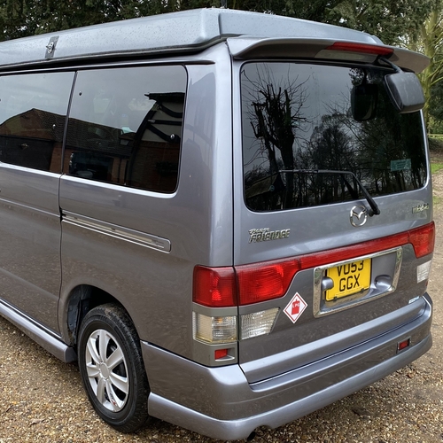 2003 (53)reg Mazda Bongo 2.0 Petrol Automatic 4 Berth Camper Van Grey Metallic