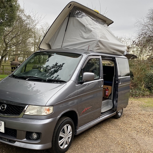 2003 (53)reg Mazda Bongo 2.0 Petrol Automatic 4 Berth Camper Van Grey Metallic