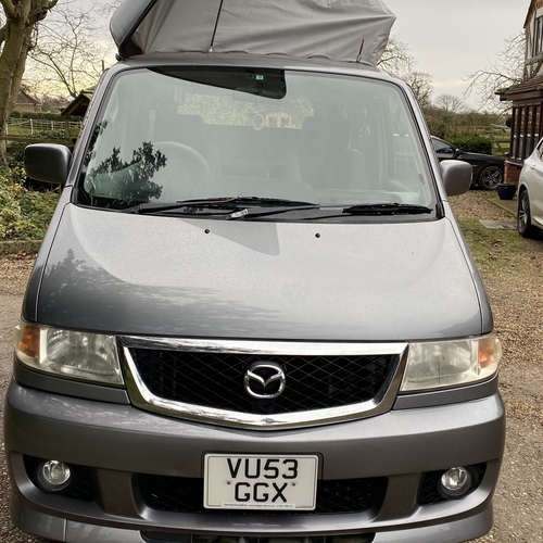2003 (53)reg Mazda Bongo 2.0 Petrol Automatic 4 Berth Camper Van Grey Metallic