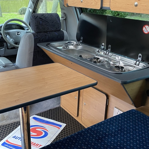 2003 (53)reg Mazda Bongo 2.0 Petrol Automatic 4 Berth Camper Van Grey Metallic