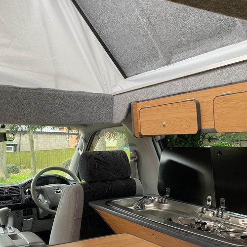 2003 (53)reg Mazda Bongo 2.0 Petrol Automatic 4 Berth Camper Van Grey Metallic