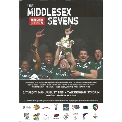 2010 Middlesex Sevens Rugby Union Programme