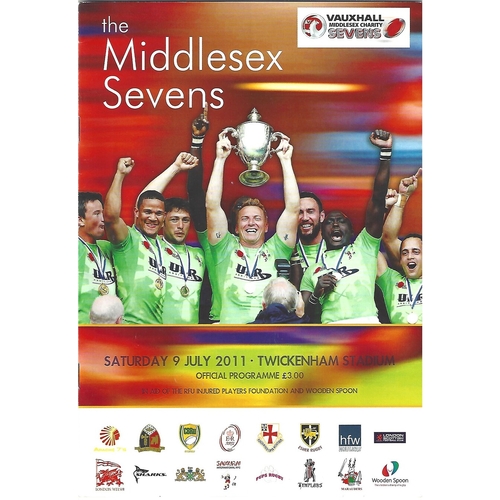 2011 Middlesex Sevens Rugby Union Programme